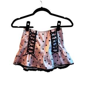 Dolls Kill Sugar Thrillz Bound To Tempt Mini Skirt XXS NWT